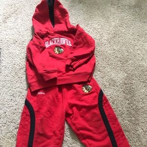 Reebok Chicago Blackhawks sweatsuit